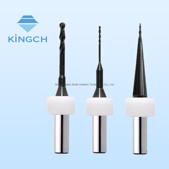 CAD 캠 밀링 머신용 다이아몬드 코팅 Imes Icore Burs